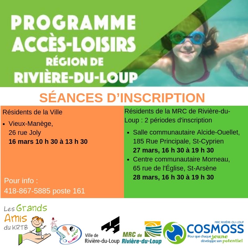 Programme Accès-Loisirs RDL