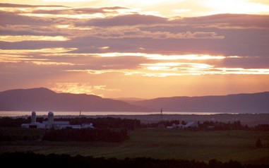 Accueil - coucher de soleil