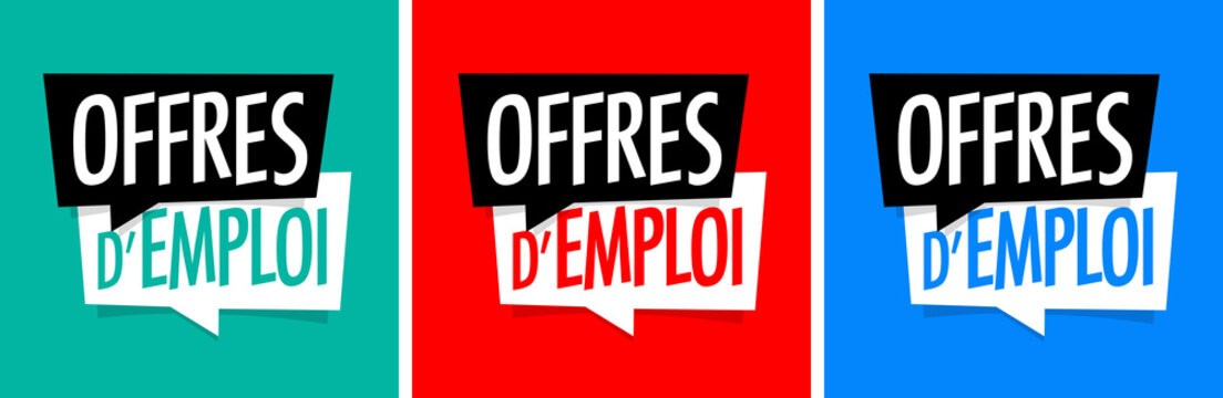 Offres d’emploi