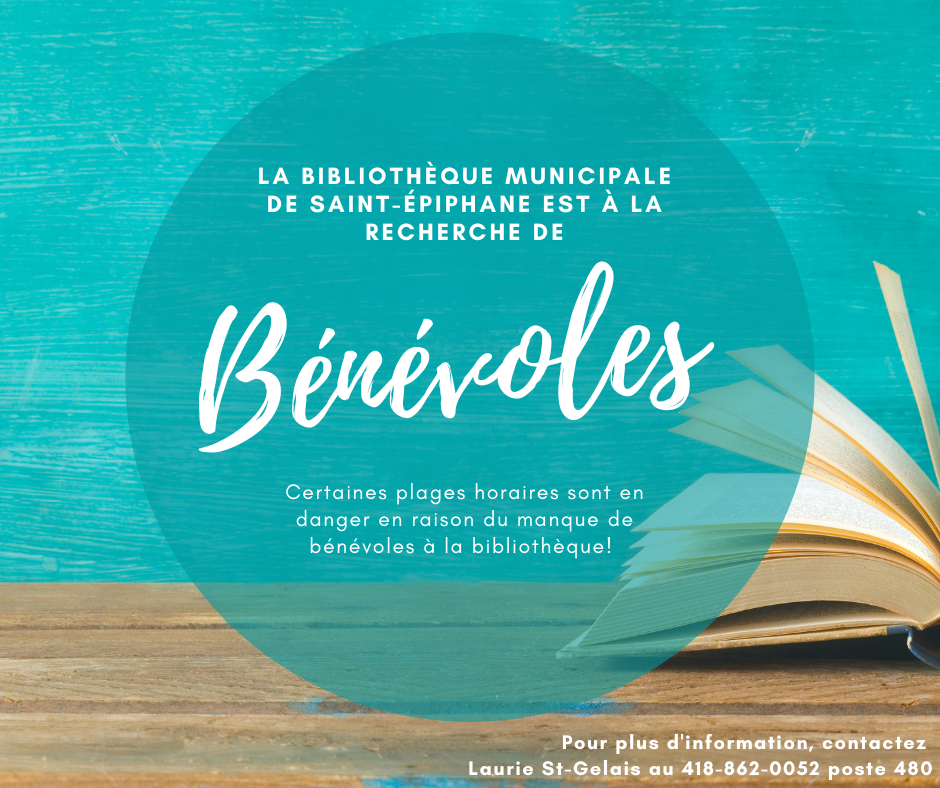 Recherche bénévoles bibliothèque