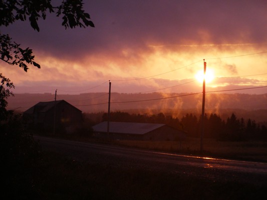 Soleil sous la pluie
