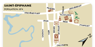 Carte du périmètre urbain